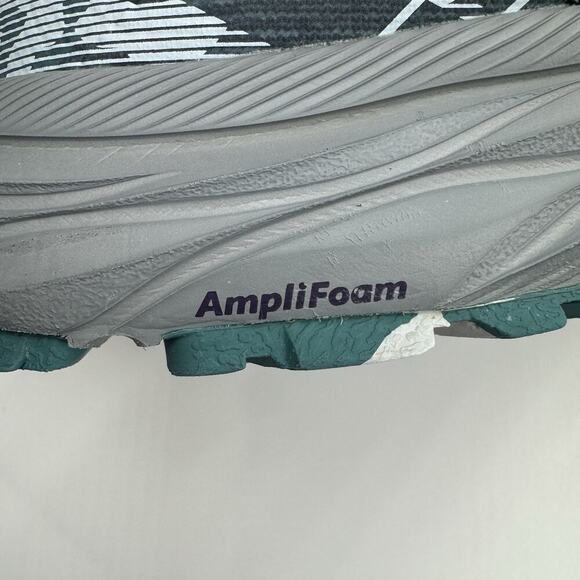 Asics Womens F130722 Green White Digital Camo AmpliFoam Size 9 Athletic Shoes - Picture 5 of 7